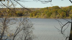 The view from the point. Quite pretty if you exclude the highway you can see if you turn to the right.